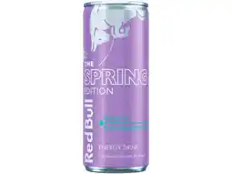 Hoogvliet Red Bull Spring edition Walstro & roze grapefruit aanbieding