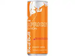 Hoogvliet Red Bull Energy Drink Abrikoos-Aardbei aanbieding