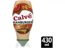 Hoogvliet Calvé Hamburgersaus Knijpfles aanbieding