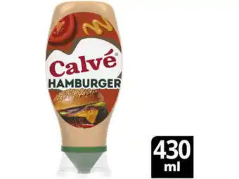 Hoogvliet Calvé Hamburgersaus Knijpfles aanbieding