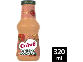 Hoogvliet Calvé Saus fles whisky cocktail aanbieding