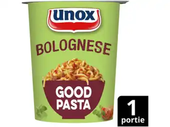 Hoogvliet Unox Goodpasta tomaat bolognese aanbieding