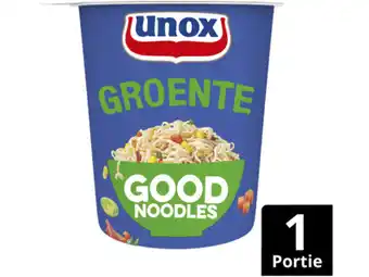 Hoogvliet Unox Good Noodles Cup Groente aanbieding