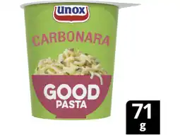 Hoogvliet Unox Goodpasta spaghetti carbonara aanbieding