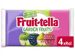 Hoogvliet Fruittella Garden fruits rollen aanbieding