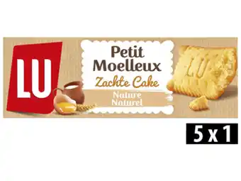Hoogvliet Lu Zachte cake naturel aanbieding