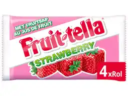 Hoogvliet Fruittella Aardbei rollen aanbieding