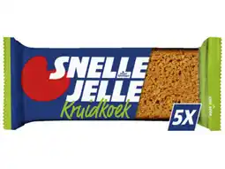 Hoogvliet Snelle Jelle Kruidkoek naturel repen aanbieding