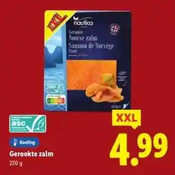 Lidl Koeling Gerookte zalm aanbieding