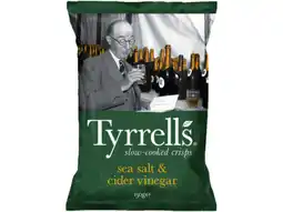 Hoogvliet Tyrrells Crispy cider vinegar & sea salt aanbieding