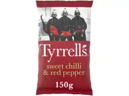Hoogvliet Tyrrells Sweet chilli red pepper aanbieding