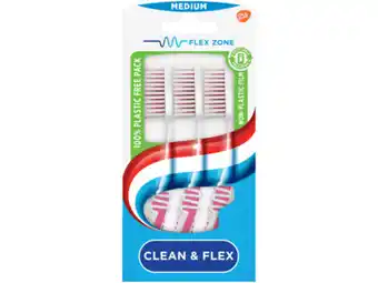 Hoogvliet Aquafresh Tandenborstel flex medium aanbieding