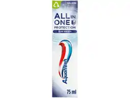Hoogvliet Aquafresh All in one protection pure breath aanbieding