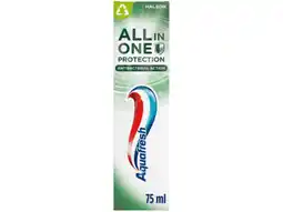 Hoogvliet Aquafresh All in one protection antibacterial aanbieding