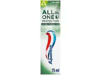 Hoogvliet Aquafresh All in one protection antibacterial aanbieding