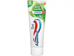 Hoogvliet Aquafresh Anti cariës tandpasta voor gezonde tanden en een frisse adem aanbieding
