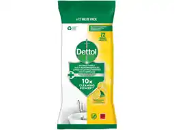 Hoogvliet Dettol Wipes citrus aanbieding