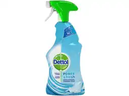 Hoogvliet Dettol Power reiniger spray katoenfris aanbieding