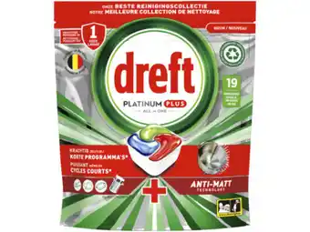 Hoogvliet Dreft Platinum plus all-in one aanbieding