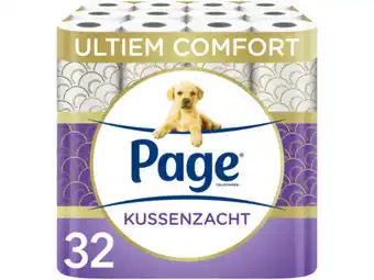 Hoogvliet Page wc papier - Kussenzacht toiletpapier aanbieding