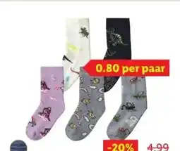 Lidl LUPILU 5 paar kinder- thermosokken aanbieding