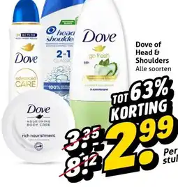Hoogvliet Dove of Head & Shoulders aanbieding