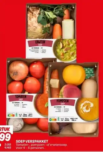 Dekamarkt SOEP VERSPAKKET aanbieding