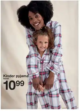 Zeeman Kinder pyjama aanbieding