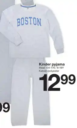 Zeeman Kinder pyjama aanbieding