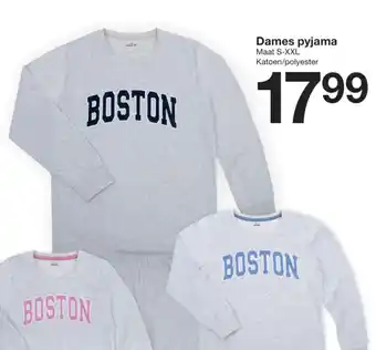 Zeeman Dames pyjama aanbieding