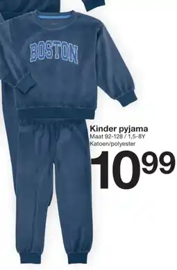 Zeeman Kinder pyjama aanbieding