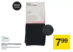 Zeeman Dames thermolegging aanbieding