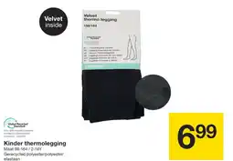 Zeeman Kinder thermolegging aanbieding