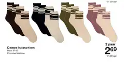 Zeeman Dames huissokken aanbieding