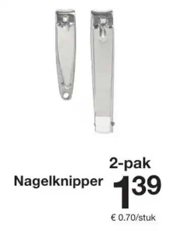 Zeeman Nagelknipper aanbieding