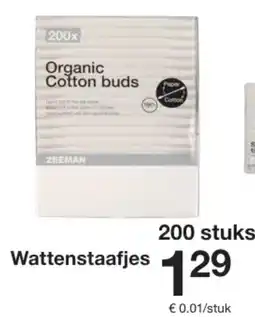 Zeeman Wattenstaafjes aanbieding