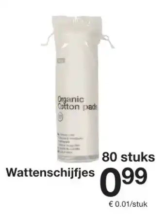 Zeeman Wattenschijfjes aanbieding