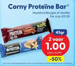 Die Grenze Corny Proteïne Bar aanbieding
