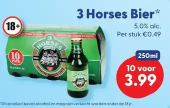Die Grenze 3 Horses Bier aanbieding