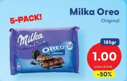 Die Grenze Milka Oreo aanbieding