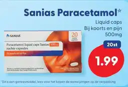 Die Grenze Sanias Paracetamol aanbieding