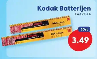Die Grenze Kodak Batterijen aanbieding