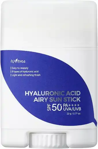 Amazon IsNtree Hyaluronzuur Airy Sun Stick SPF 50+ aanbieding