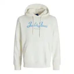 ANWB Jack & Jones Heren Jor Time Sweat Hood Wit aanbieding