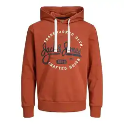 ANWB Jack & Jones Heren Mikk Sweat Hood Rood aanbieding