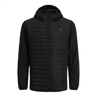 ANWB Jack & Jones Heren Multi Quilted Jacket Zwart aanbieding