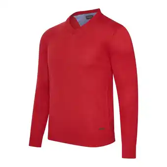 ANWB Cappuccino Italia Heren Salerno Pullover Rood aanbieding