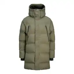 ANWB Jack & Jones Heren Alpha Long Puffer Groen aanbieding