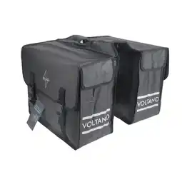 ANWB Voltano Dubbele Fietstas City 35L Zwart aanbieding