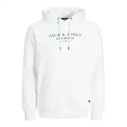 ANWB Jack & Jones Heren Archie Sweat Hood Wit aanbieding